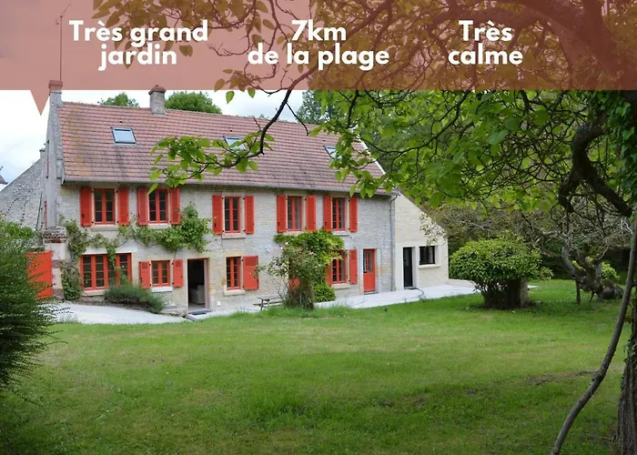 Maison Typique - Tres Grand Jardin - 7Km De La Mer